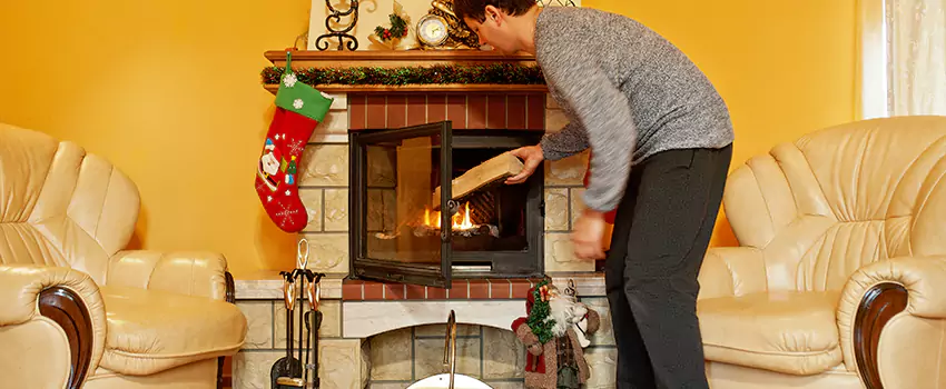 Gas to Wood-Burning Fireplace Conversion Services in Westfield, Indiana