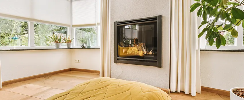 Residential Fireplace Ceramic Glass Installation in Westfield, IN