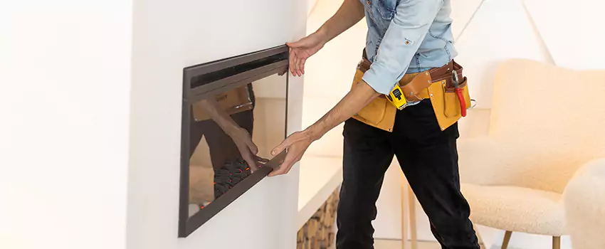 Metal Fireplace Installation in Westfield, Indiana