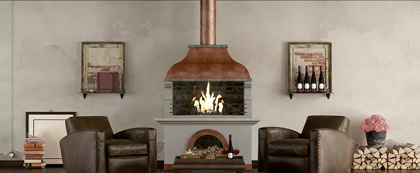 Thelin Hearth Products Providence Pellet Insert Fireplace Installation in Westfield, IN
