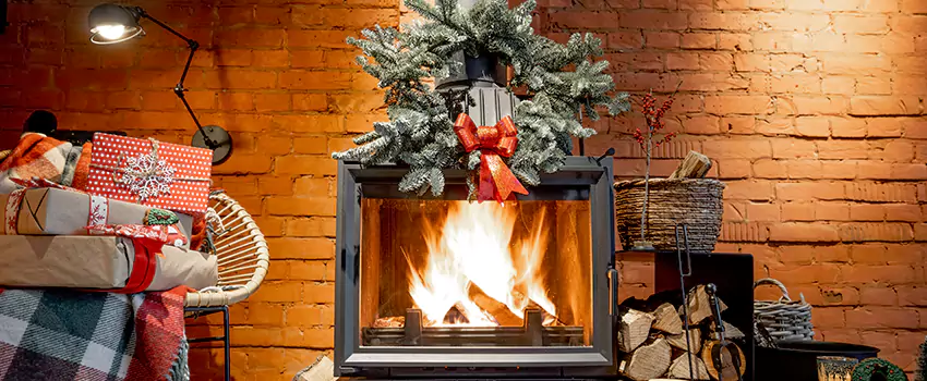 Travis Industries Linear Gas Fireplace Installation in Westfield, Indiana