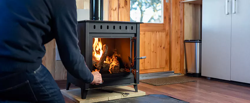 Open Hearth Wood Fireplace Installation in Westfield, IN