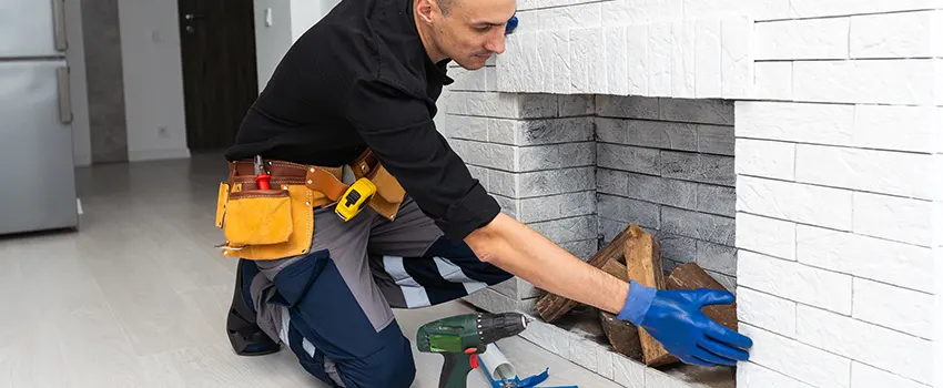 Fireplace Damaged Damper Frame Repair Services in Westfield, Indiana