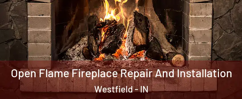 Open Flame Fireplace Repair And Installation Westfield - IN